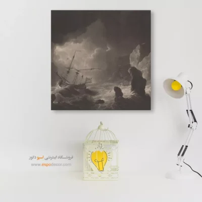 تابلو نقاشی کشتی - اسپو دکور
