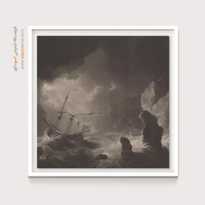 تابلو نقاشی کشتی - اسپو دکور