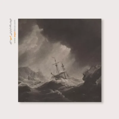 تابلو نقاشی کشتی - اسپو دکور