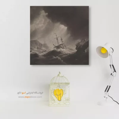 تابلو نقاشی کشتی - اسپو دکور