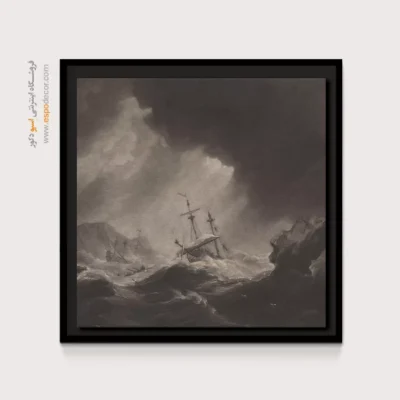 تابلو نقاشی کشتی - اسپو دکور