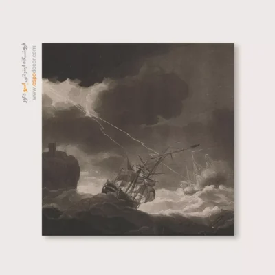 تابلو نقاشی کشتی - اسپو دکور