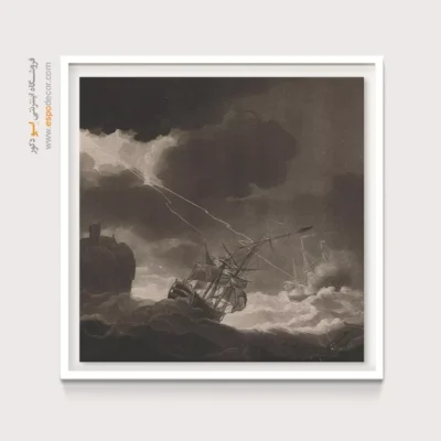 تابلو نقاشی کشتی - اسپو دکور