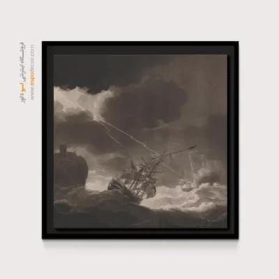 تابلو نقاشی کشتی - اسپو دکور