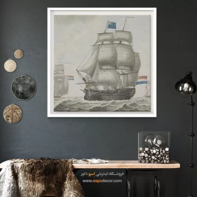 تابلو نقاشی کشتی - اسپو دکور