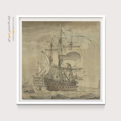 تابلو نقاشی کشتی - اسپو دکور