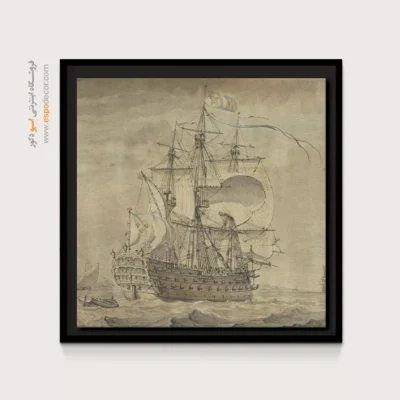 تابلو نقاشی کشتی - اسپو دکور