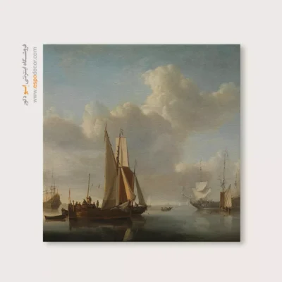 تابلو نقاشی کشتی - اسپو دکور