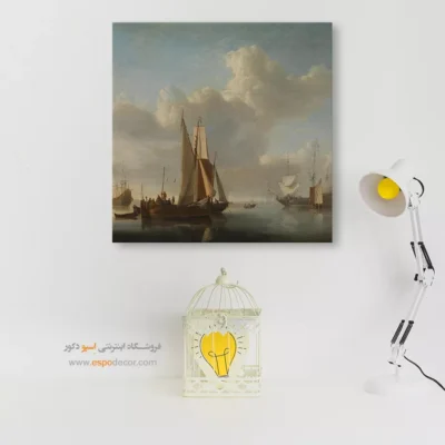 تابلو نقاشی کشتی - اسپو دکور