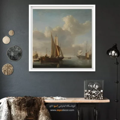 تابلو نقاشی کشتی - اسپو دکور