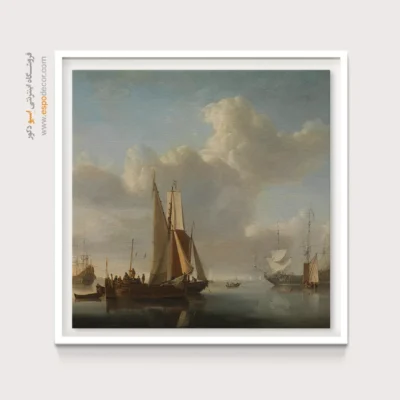 تابلو نقاشی کشتی - اسپو دکور