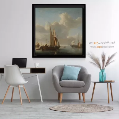 تابلو نقاشی کشتی - اسپو دکور