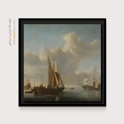 تابلو نقاشی کشتی - اسپو دکور