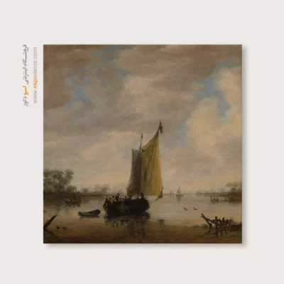 تابلو نقاشی کشتی - اسپو دکور