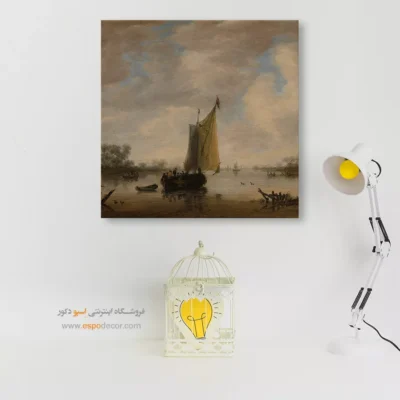 تابلو نقاشی کشتی - اسپو دکور