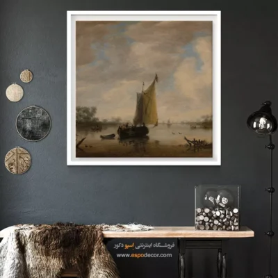 تابلو نقاشی کشتی - اسپو دکور