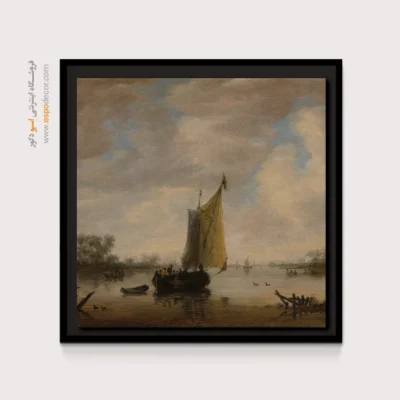 تابلو نقاشی کشتی - اسپو دکور