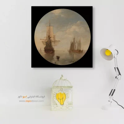 تابلو نقاشی کشتی - اسپو دکور