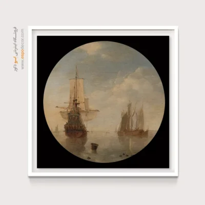 تابلو نقاشی کشتی - اسپو دکور