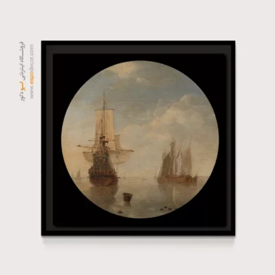 تابلو نقاشی کشتی - اسپو دکور