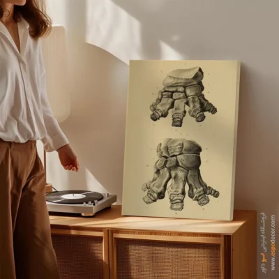 تابلو اسکلت - اسپو دکور