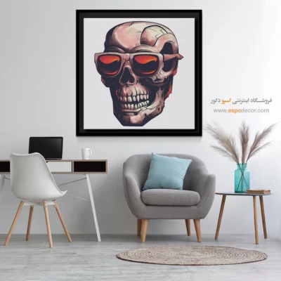 تابلو اسکلت - اسپو دکور