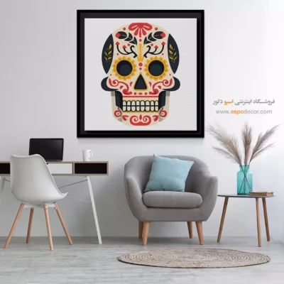 تابلو اسکلت - اسپو دکور