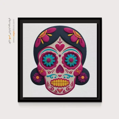 تابلو اسکلت - اسپو دکور