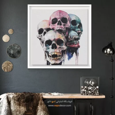 تابلو اسکلت - اسپو دکور