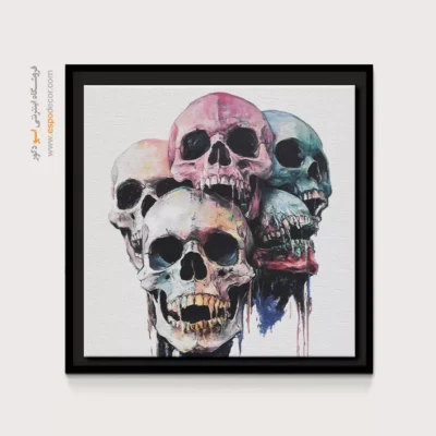 تابلو اسکلت - اسپو دکور