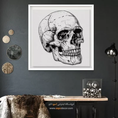 تابلو اسکلت - اسپو دکور