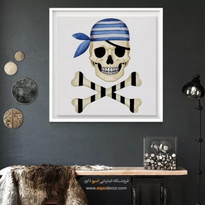 تابلو اسکلت - اسپو دکور