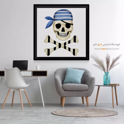 تابلو اسکلت - اسپو دکور