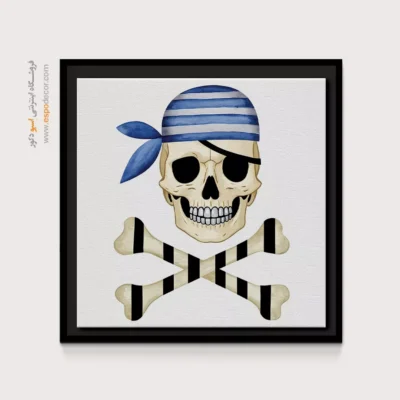 تابلو اسکلت - اسپو دکور