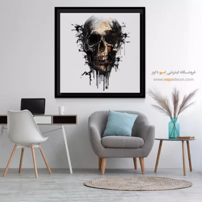 تابلو اسکلت - اسپو دکور