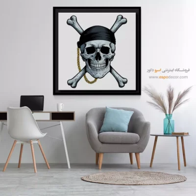 تابلو اسکلت - اسپو دکور