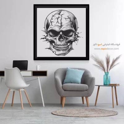 تابلو اسکلت - اسپو دکور