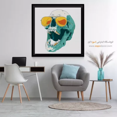 تابلو اسکلت - اسپو دکور