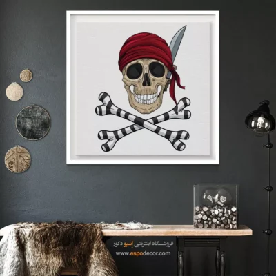 تابلو اسکلت - اسپو دکور