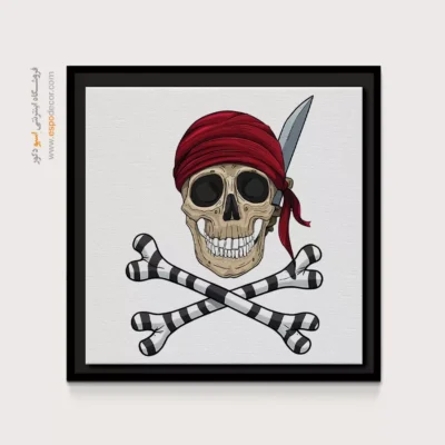 تابلو اسکلت - اسپو دکور