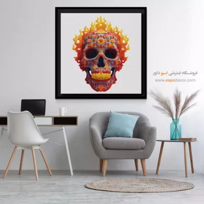 تابلو اسکلت - اسپو دکور