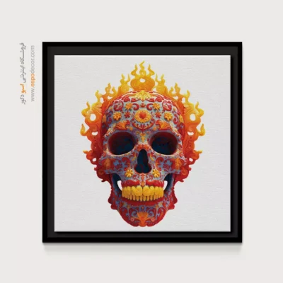 تابلو اسکلت - اسپو دکور