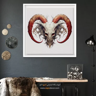 تابلو اسکلت - اسپو دکور