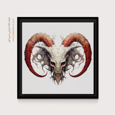 تابلو اسکلت - اسپو دکور