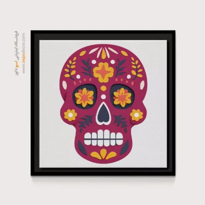 تابلو اسکلت - اسپو دکور