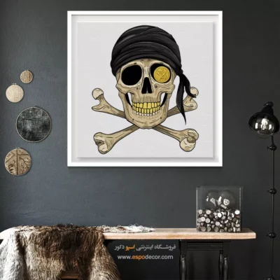 تابلو اسکلت - اسپو دکور