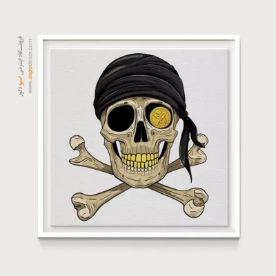 تابلو اسکلت - اسپو دکور