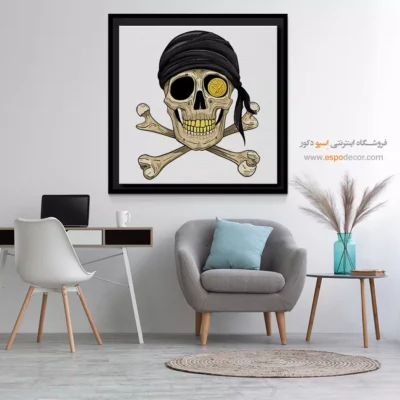 تابلو اسکلت - اسپو دکور