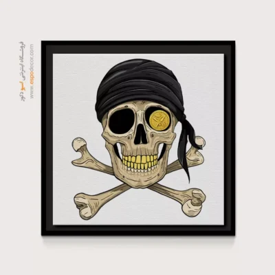 تابلو اسکلت - اسپو دکور