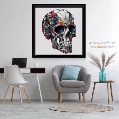 تابلو اسکلت - اسپو دکور